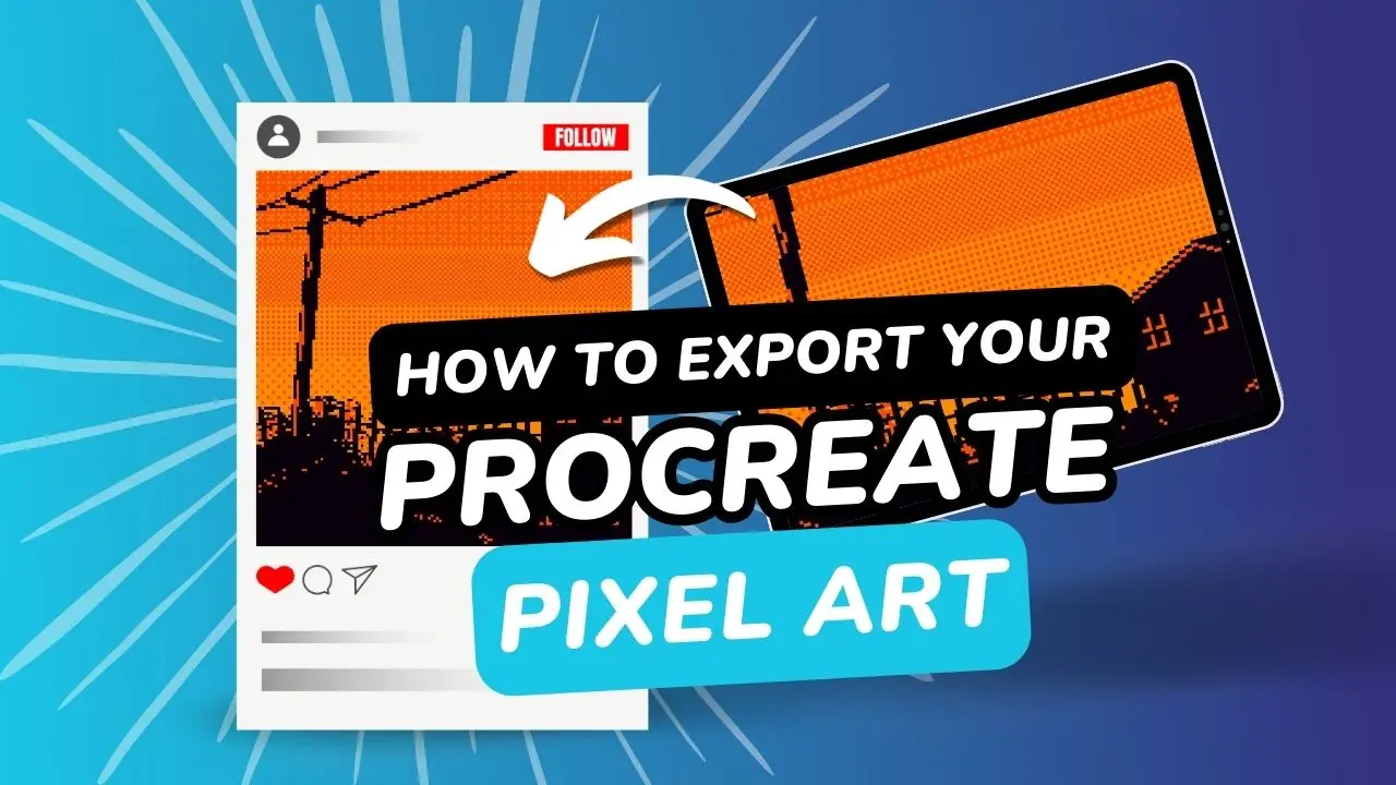 How To Export Pixel Art From Procreate - Jellytempo